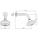 Ver imagem 5 de Ducha Meber Max 1/4 de Volta 26490 Meber - Dourado