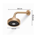 Ver imagem 4 de Ducha Meber Max 1/4 de Volta 26490 Meber - Dourado