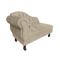 Mini Sofá Divã Decorativo Baby para Salas e Recepção:bege - 2