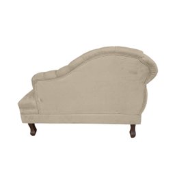 Mini Sofá Divã Decorativo Baby para Salas e Recepção:bege - 4