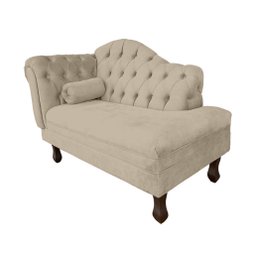 Mini Sofá Divã Decorativo Baby para Salas e Recepção:bege - 3