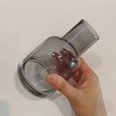 Ver imagem 6 de Vaso Decorativo Enfeite Casa Home&Co Vidro 14x9x9cm Cinza