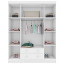 Ver imagem 3 de Jogo de Quarto Infantil  Isis com Guarda Roupa 4 Portas, Cômoda 1 Porta - Phoenix Baby