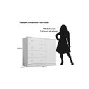Ver imagem 6 de Jogo de Quarto Infantil Isis com Guarda Roupa 4 Portas, Cômoda 1 Porta - Phoenix Baby