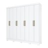 Guarda Roupa Casal 8 Portas 4 Gavetas Lara Casa 812 - 4