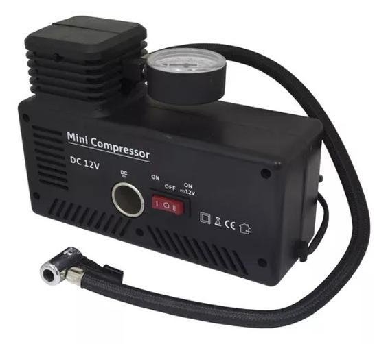 Mini Compressor Ar Automotivo Elétrico e 12v Multifunção - 8