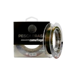 LINHA MONO CAMUFLAGE LINHA MONO AQUALINE CAMUFLAGE 0,25MM/150M/16,5LB - 1 LINHA MONO CAMUFLAGE LINHA MONO AQUALINE CAMUFLAGE 0,25MM/150M/16,5LB - 1