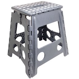 Banco Multiuso Dobrável de Plástico 39cm para Casa e Carro - 1