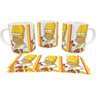 Caneca Porcelana Homer Simpson - 1
