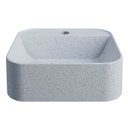 Ver imagem 5 de Cuba Pia para Banheiro Quadrada 32cm Ágata C08 Branco Granit - Mpozenato