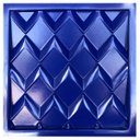 Ver imagem 3 de Formas Poligonos 30x30 Cm 3d Abs Azul Gesso Cimento 1mm