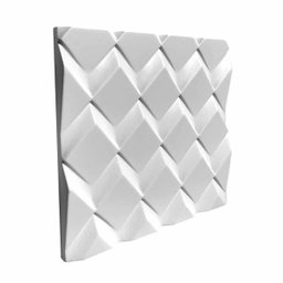 Formas Poligonos 30x30 Cm 3d Abs Azul Gesso Cimento 1mm - 4