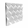 Formas Poligonos 30x30 Cm 3d Abs Azul Gesso Cimento 1mm - 4