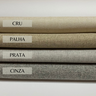 Puff Perse Decorativo Tecido Linho Banqueta Puffe Redondo - 7