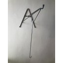 Ver imagem 6 de 2 Suporte a Pendurar Planta Parede Duplo 40cm Forte C/gancho