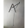 2 Suporte a Pendurar Planta Parede Duplo 40cm Forte C/gancho - 6
