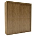 Ver imagem 3 de Guarda-Roupa Casal 2 Portas 3 Gavetas 178,5cm Sofisticato