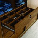 Ver imagem 4 de Guarda-Roupa Casal 2 Portas 3 Gavetas 178,5cm Sofisticato