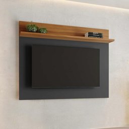 Painel Home Suspenso para Tv até 50 Polegadas 1 Prateleira Sala de Estar - 1