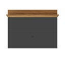 Ver imagem 4 de Painel Home Suspenso para Tv até 50 Polegadas 1 Prateleira Sala de Estar