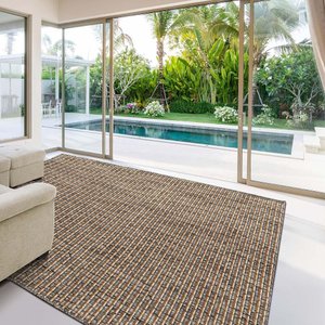 Tapete Sisal New Colors Studio Marrom 2,00x2,50m - São Carlos