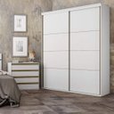 Ver imagem 1 de Guarda-Roupa Solteiro 2 Portas 3 Gavetas Eleganza