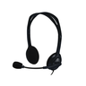 Headset com fio Logitech H111 Microfone e Redução de Ruído, Conexão 3,5mm - 1