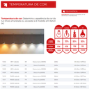 Ver imagem 4 de Kit 20 Spot Led Dicroica Embutir Redondo 7W 3000k Par20 Amarelo Luminária Direcional Teto Gesso Casa