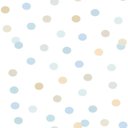 Ver imagem 1 de Papel de Parede Infantil Petit Bolinhas Coloridas M51901