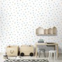 Ver imagem 2 de Papel de Parede Infantil Petit Bolinhas Coloridas M51901