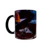 CANECA BRANCA DE CERÂMICA RESINADA COM ALÇA E INTERIOR PRETA (CALDEIRÃO) - 1