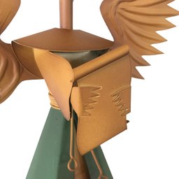 Querubim Artesanal Feito Em Ferro Com Pergaminho Para Natal Libertas Rosas Artesanato Anjo Natalino - 9
