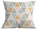 Ver imagem 4 de Kit 4 Capas De Almofada Decorativa Estampada Geometria