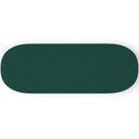 Ver imagem 2 de Kit 02 Puffs Decorativos Orgânicos para Living Quarto 140cm Doha W01 Bouclê Verde - Lyam Decor