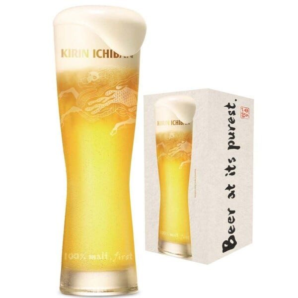Copo de Cerveja Kirin Ichiban 430ml - 1