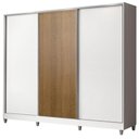 Ver imagem 1 de Guarda Roupa Casal MDF Kevin 3 Portas Madesa