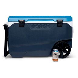 Caixa térmica Igloo Maxcold Latitude Roller de 85 litros com rodinhas para 137 latas - 8