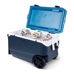 Caixa térmica Igloo Maxcold Latitude Roller de 85 litros com rodinhas para 137 latas - 9