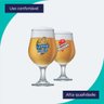 Jogo de Taças Belgica para Cerveja Rótulos  380ml 2pcs para Churrasco - Ruvolo - 6