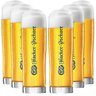 Jogo de Copos de Cerveja Vidro Hacker Pschorr 625ml 6 Pcs - 1