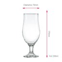 Ver imagem 3 de Jogo de Taças para Cerveja Rótulo Royal Beer 330ml 2 Pcs