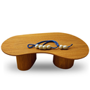 Ver imagem 3 de Mesa de Centro Orgânica Bean Dou Freijo Modelar Art