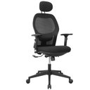 Ver imagem 1 de Cadeira Diretor Ergonômica de Escritório Psi Movescan Preta