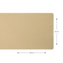 Ver imagem 5 de 1 Caminho Trilho Mesa Impermeável PVC Trama Bege 42x140