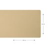 1 Caminho Trilho Mesa Impermeável PVC Trama Bege 42x140 - 5