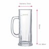 Caneca de Chopp de Vidro Cerveja Europa P 380ml - 3