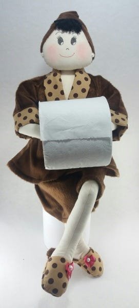 Boneca Porta Papel Higiênico - Empório do Peso e Decorações - 2
