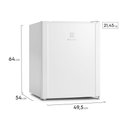 Ver mais imagens de Frigobar 79L Electrolux Re80 Branco 220V