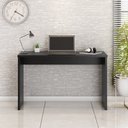 Ver imagem 1 de Escrivaninha Mesa Escritório Gávea Office 127cm Preto