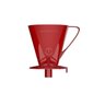 Kit com Garrafa Térmica Café Chá Prático Unitermi Vermelho - 3